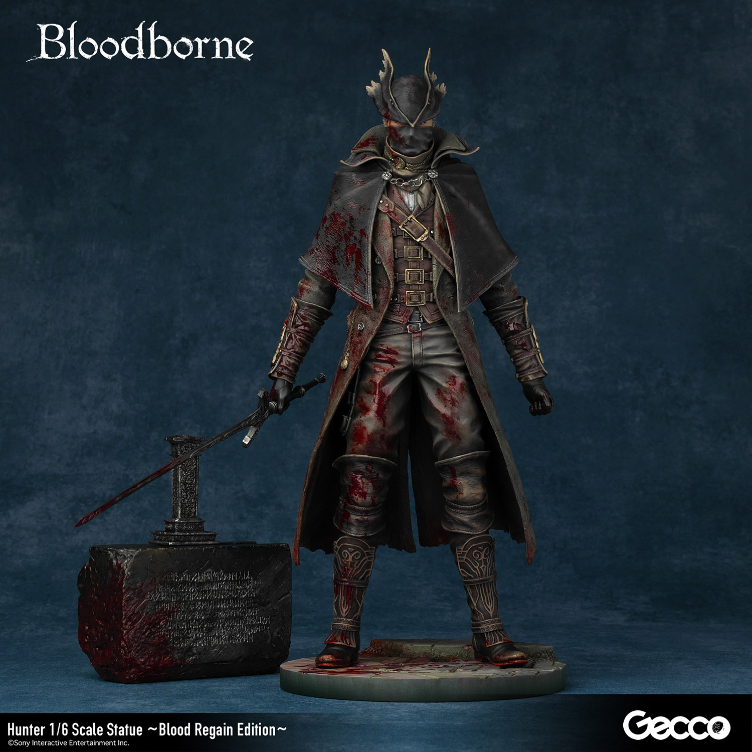 Bloodborne Hunter 1/6 Scale Statue ~Blood Regain Edition~